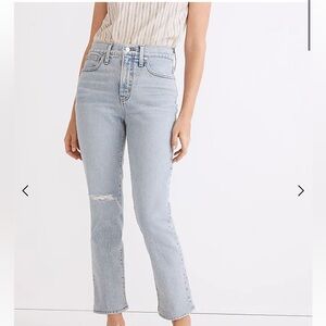 Madewell The Perfect Vintage Crop Jean in Sudbury Wash